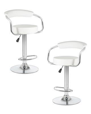 Стул барный DOBRIN Набор 2 шт Стул барный DOBRIN MARTA, белый арт. LM-5013-N_CH-M_EL-white