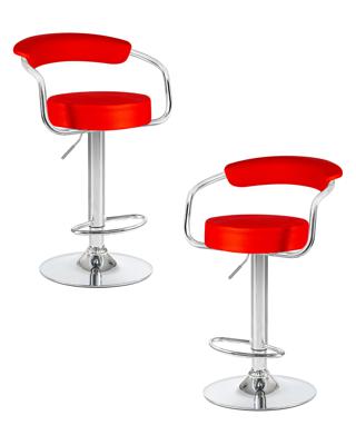 Стул барный DOBRIN Набор 2 шт Стул барный DOBRIN MARTA, красный арт. LM-5013-N_CH-M_EL-red