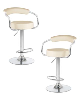 Стул барный DOBRIN Набор 2 шт Стул барный DOBRIN MARTA, кремовый арт. LM-5013-N_CH-M_EL-cream