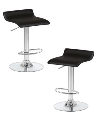 Стул барный DOBRIN Набор 2 шт Стул барный DOBRIN TOMMY, чёрный арт. LM-3013-N_CH-M_EL-black