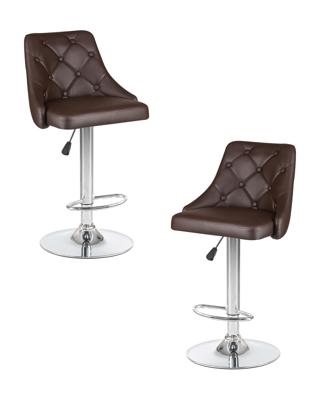 Стул барный DOBRIN Набор 2 шт Стул барный DOBRIN JOSEPH, коричневый арт. LM-5021-N_CH-M_EL-brown