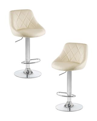 Стул барный DOBRIN Набор 2 шт Стул барный DOBRIN LOGAN, кремовый арт. LM-5007-N_CH-M_EL-cream