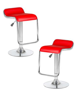 Стул барный DOBRIN Набор 2 шт Стул барный DOBRIN CRACK, красный арт. LM-3021-N_CH-M_EL-red
