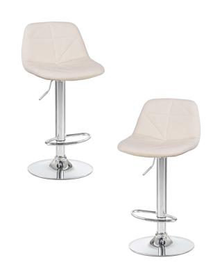 Стул барный DOBRIN Набор 2 шт Стул барный DOBRIN DINA, кремовый арт. LM-2035-N_CH-M_TT-cream