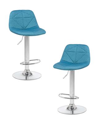 Стул барный DOBRIN Набор 2 шт Стул барный DOBRIN DINA, синий арт. LM-2035-N_CH-M_TT-blue