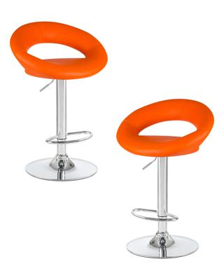 Стул барный DOBRIN Набор 2 шт Стул барный DOBRIN MIRA, оранжевый арт. LM-5001-N_CH-M_EL-orange