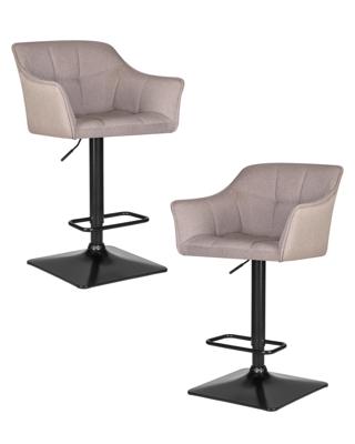 Стул барный DOBRIN Набор 2 шт Стул барный DOBRIN RALF, светло-серый (LAR-106D-25) арт. LM-5033-N_B-M_TT-LAR-106D-25