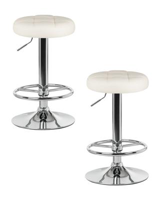 Стул барный DOBRIN Набор 2 шт Табурет барный DOBRIN BRUNO, кремовый арт. LM-5008-N_CH-M_EL-cream