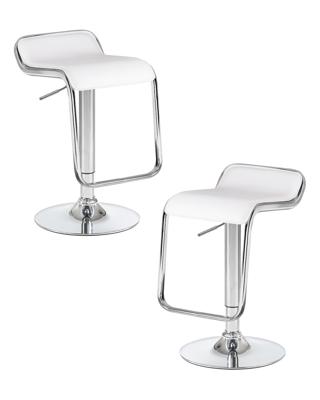 Стул барный DOBRIN Набор 2 шт Стул барный DOBRIN CRACK, белый арт. LM-3021-N_CH-M_EL-white