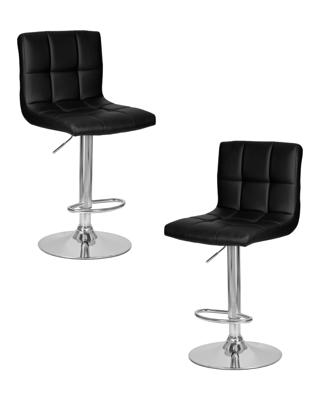 Стул барный DOBRIN Набор 2 шт Стул барный DOBRIN CANDY, черный арт. LM-5006-N_CH-M_EL-black