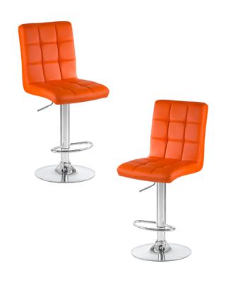 Стул барный DOBRIN Набор 2 шт Стул барный DOBRIN KRUGER, оранжевый арт. LM-5009-N_CH-M_EL-orange