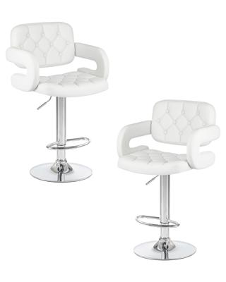 Стул барный DOBRIN Набор 2 шт Стул барный DOBRIN TIESTO, белый арт. LM-3460-N_CH-M_EL-white