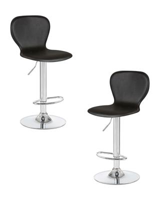 Стул барный DOBRIN Набор 2 шт Стул барный DOBRIN ELISA, чёрный арт. LM-2640-N_CH-M_EL-black