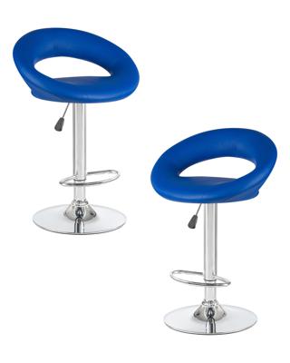 Стул барный DOBRIN Набор 2 шт Стул барный DOBRIN MIRA, синий арт. LM-5001-N_CH-M_EL-blue