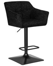 Стул барный DOBRIN Стул барный DOBRIN RALF, черный твид (LEO18) арт. LM-5033_B-M_CT-LEO18