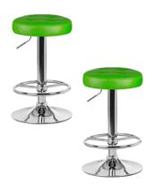 Стул барный DOBRIN Набор 2 шт Табурет барный DOBRIN BRUNO, зелёный арт. LM-5008-N_CH-M_EL-green
