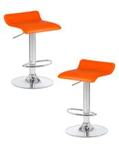 Стул барный DOBRIN Набор 2 шт Стул барный DOBRIN TOMMY, оранжевый арт. LM-3013-N_CH-M_EL-orange