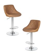 Стул барный DOBRIN Набор 2 шт Стул барный DOBRIN LOGAN, мокко арт. LM-5007-N_CH-M_EL-mocha