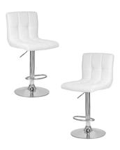 Стул барный DOBRIN Набор 2 шт Стул барный DOBRIN CANDY, белый арт. LM-5006-N_CH-M_EL-white