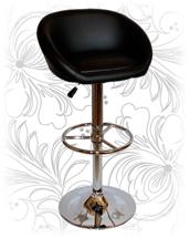 Стул барный DOBRIN Стул барный LM-5002, чёрный арт. LM-5002_M_EL-black