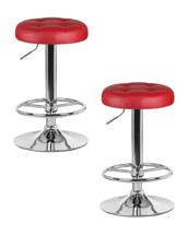 Стул барный DOBRIN Набор 2 шт Табурет барный DOBRIN BRUNO, бордовый арт. LM-5008-N_CH-M_EL-burgundy