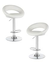 Стул барный DOBRIN Набор 2 шт Стул барный DOBRIN MIRA, белый арт. LM-5001-N_CH-M_EL-white