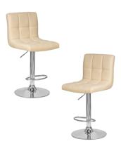 Стул барный DOBRIN Набор 2 шт Стул барный DOBRIN CANDY, кремовый арт. LM-5006-N_CH-M_EL-cream