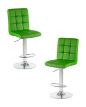 Стул барный DOBRIN Набор 2 шт Стул барный DOBRIN KRUGER, зелёный арт. LM-5009-N_CH-M_EL-green