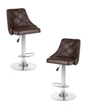 Стул барный DOBRIN Набор 2 шт Стул барный DOBRIN JOSEPH, коричневый арт. LM-5021-N_CH-M_EL-brown