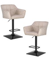 Стул барный DOBRIN Набор 2 шт Стул барный DOBRIN RALF, бежевый твид (LEO26) арт. LM-5033-N_B-M_CT-LEO26
