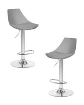 Стул барный DOBRIN Набор 2 шт Стул барный DOBRIN ROCKY, серый арт. LM-3000-N