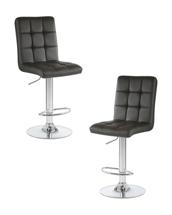 Стул барный DOBRIN Набор 2 шт Стул барный DOBRIN KRUGER, чёрный арт. LM-5009-N_CH-M_EL-black