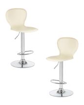 Стул барный DOBRIN Набор 2 шт Стул барный DOBRIN ELISA, кремовый арт. LM-2640-N_CH-M_EL-cream