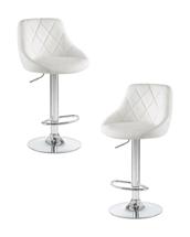 Стул барный DOBRIN Набор 2 шт Стул барный DOBRIN LOGAN, белый арт. LM-5007-N_CH-M_EL-white