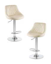 Стул барный DOBRIN Набор 2 шт Стул барный DOBRIN LOGAN, кремовый арт. LM-5007-N_CH-M_EL-cream
