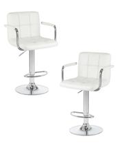 Стул барный DOBRIN Набор 2 шт Стул барный DOBRIN KRUGER ARM, белый арт. LM-5011-N_CH-M_EL-white