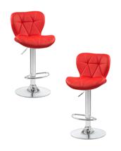 Стул барный DOBRIN Набор 2 шт Стул барный DOBRIN BARNY, красный арт. LM-5022-N_CH-M_EL-red