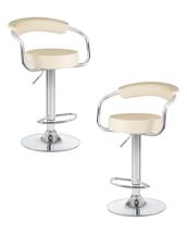 Стул барный DOBRIN Набор 2 шт Стул барный DOBRIN MARTA, кремовый арт. LM-5013-N_CH-M_EL-cream