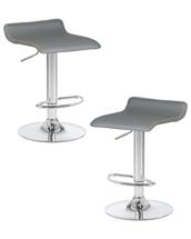 Стул барный DOBRIN Набор 2 шт Стул барный DOBRIN TOMMY, серый арт. LM-3013-N_CH-M_EL-188-55