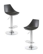 Стул барный DOBRIN Набор 2 шт Стул барный DOBRIN ROCKY, чёрный арт. LM-3000-N_CH-M_EL-black
