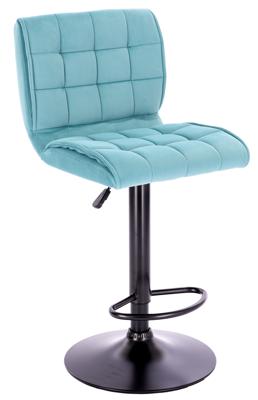 Стул барный Everprof Стул барный Everprof Richy (Ричи) Ткань Бирюзовый арт. ZN-433989