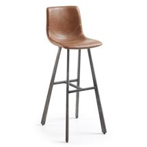 Стул барный La Forma (ех Julia Grup) Барный стул Trac коричневый арт. 052929