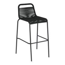 Стул барный La Forma (ех Julia Grup) Барный стул Glenville 74 см черный арт. 081772