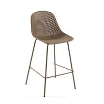 Стул барный La Forma (ех Julia Grup) Барный стул Quinby бежевый арт. 070436