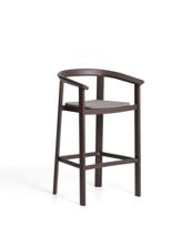 Стул барный La Forma (ех Julia Grup) Уличный барный стул Erice из алюминия и веревки коричневого цвета, 75 см арт. 482231