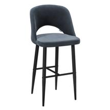 Стул барный R-Home Стул Бар.Lars Diag grey/черный арт. 410220142h_Diag grey_черн_БАР