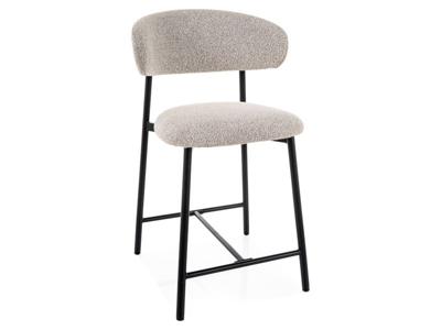 Стул барный Signal Стул барный SIGNAL ELTON H-2 t.231 бежевый/черный арт. ELTONH2CBE
