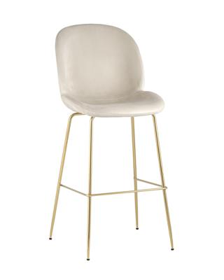 Стул барный Stool Group Стул барный Beetle со спинкой бежевый арт. УТ000025455