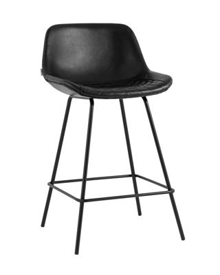 Стул барный Stool Group Стул полубарный Деймон экокожа черный арт. УТ000036647