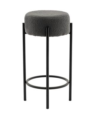 Стул барный Stool Group Стул барный Беккет букле темно-серый арт. УТ000041574